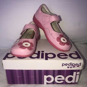 Pediped leather girls shoes, size 30 (US 12.5-13)